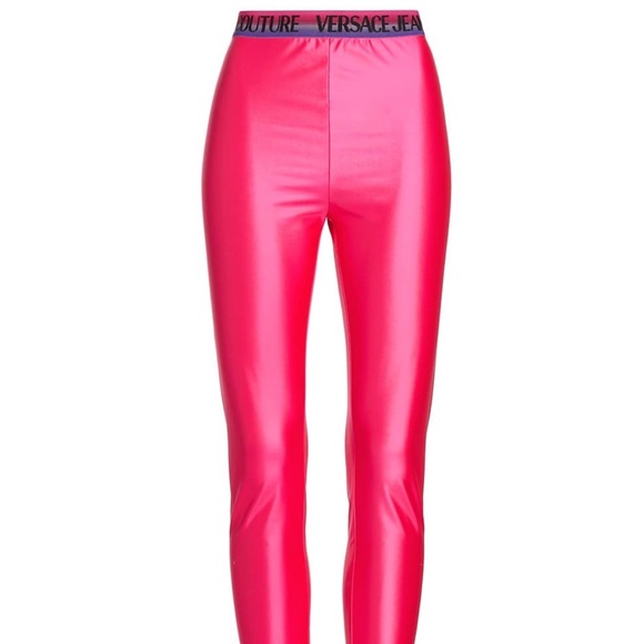 Versace | Pink Leggings Barbiecore Barbie - Picture 3 of 4